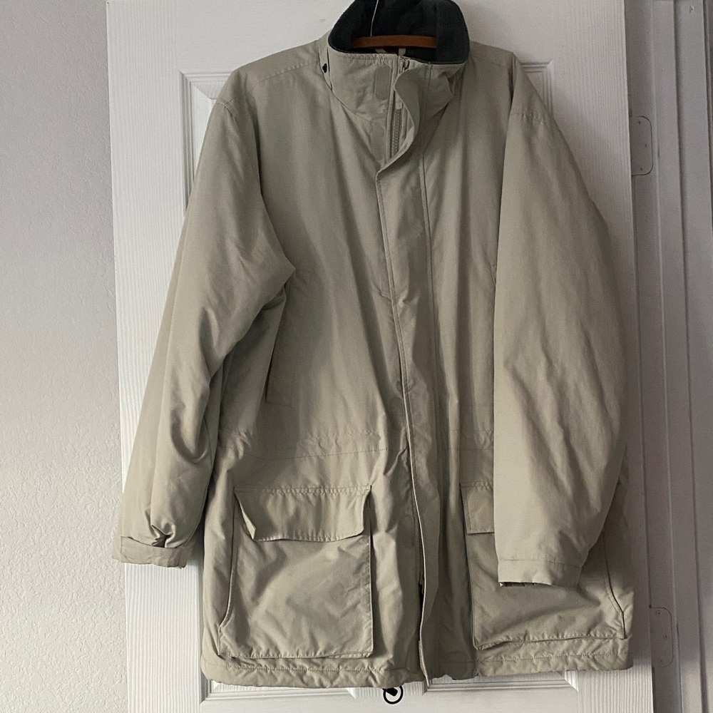Lands' End Men's Tan Jacket